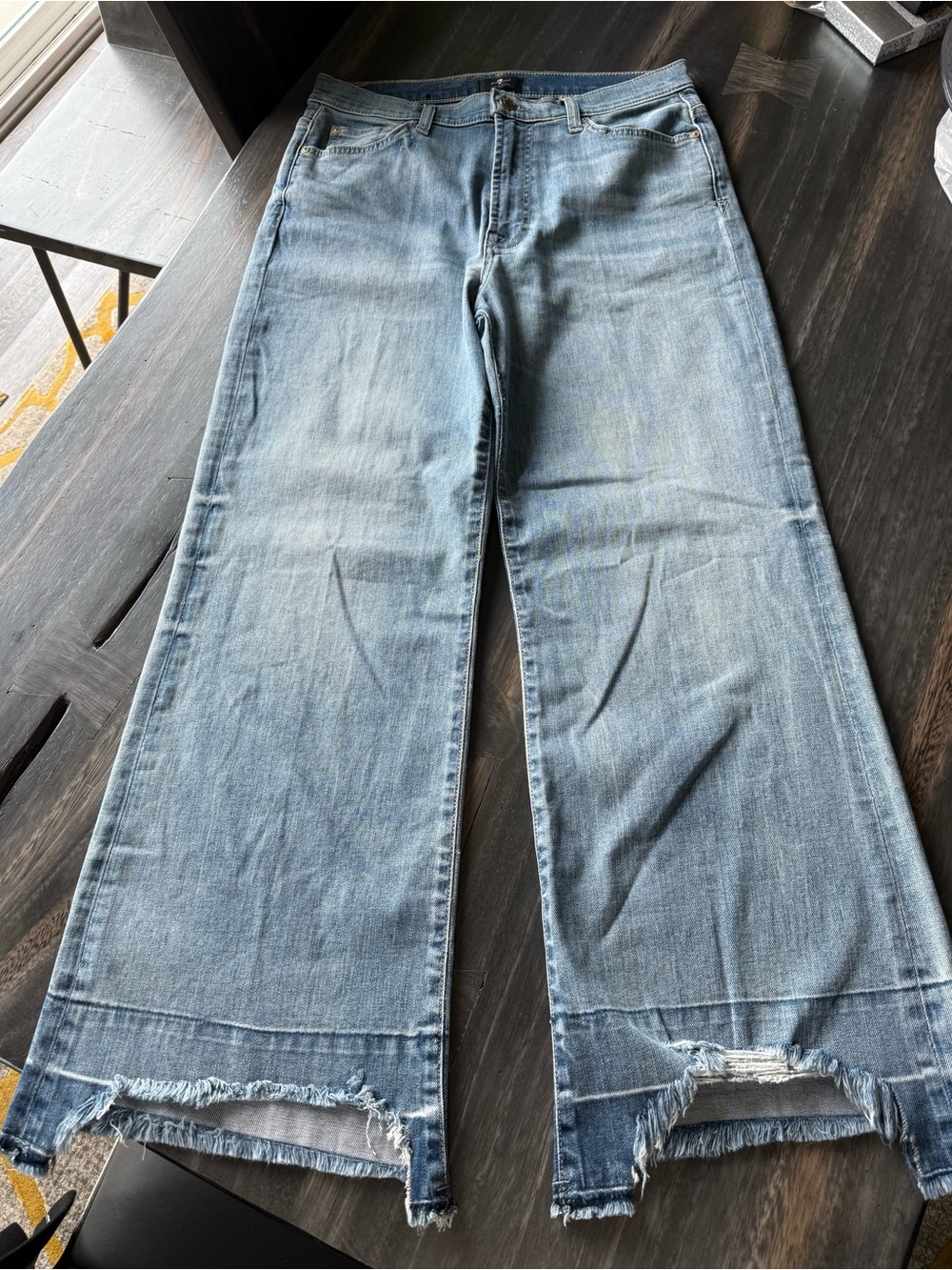 NWOT 7 for all mankind Highwaisted Wide Leg 31